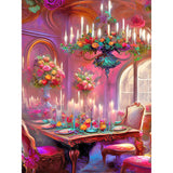 Antique furniture-Full Round Diamond Painting-30x40cm