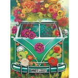 Flower Car-Partial Special Diamond Painting-30x40cm