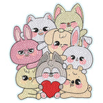 1pcs/set-Animal-Diamond Sticker