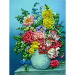 Flower-Full Round Diamond Painting-30x40cm