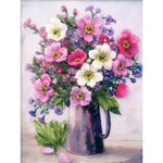 Flower-Full Round Diamond Painting-30x40cm