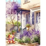 Lavender-Full Round Diamond Painting-30x40cm