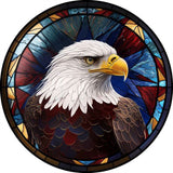 Stained Glass Animal-Full Round Diamond Painting-30x30cm