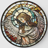 Stained Glass Elf-Full Round Diamond Painting-30x30cm