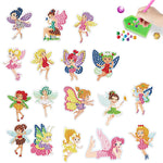 2pcs/set-Cartoon-Diamond Sticker