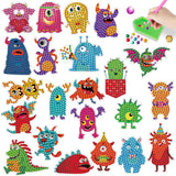 2pcs/set-Cartoon-Diamond Sticker