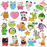 2pcs/set-Cartoon-Diamond Sticker