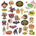 4pcs/set-Halloween-Diamond Sticker