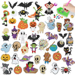 4pcs/set-Halloween-Diamond Sticker