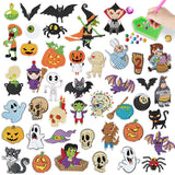4pcs/set-Halloween-Diamond Sticker