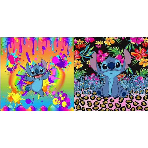 Stitch-Full Round Diamond Painting-30x30cm