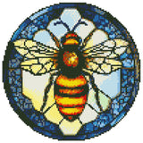 Stained Glass Flower-Diamond Sticker