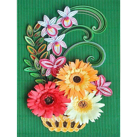Flower-Full Drill Diamond Painting