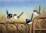 Wrens Full Round Diamond Painting
