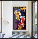 Colorful Fish - Full Drill Round Drill Painting - 85x45cm