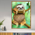 Cute Sloth Full Drill Paintings