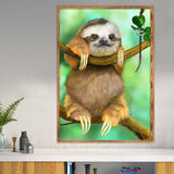 Cute Sloth Full Drill Paintings