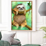Cute Sloth Full Drill Paintings