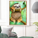 Cute Sloth Full Drill Paintings