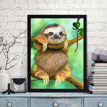 Cute Sloth Full Drill Paintings