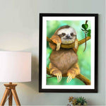 Cute Sloth Full Drill Paintings