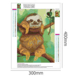 Cute Sloth Full Drill Paintings