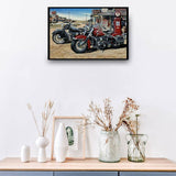 Motorcycle-Full Drill Diamond Painting