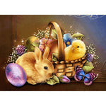 Easter Chick Rabbit - Full Drill Diamond Painting