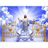 Religion Door Full Drill Paintings