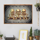 Skull Full Drill Paintings