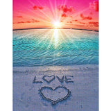 Love Beach-Full Drill Diamond Painting