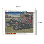 Motorcycle-Full Drill Diamond Painting