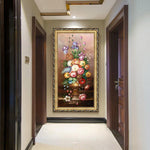 Flower - Full Drill Round Drill Painting - 85x45cm