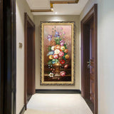 Flower - Full Drill Round Drill Painting - 85x45cm