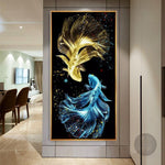 Colorful Fish - Full Drill Round Drill Painting - 85x45cm