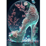 High Heels-Full Round Diamond Painting-30x40cm