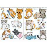2pcs Cartoon DIY Diamond Drawing Sticker