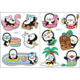 2pcs Cartoon DIY Diamond Drawing Sticker