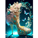 High Heels-Full Round Diamond Painting-30x40cm