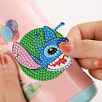 2pcs Cartoon DIY Diamond Drawing Sticker