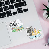 2pcs Cartoon DIY Diamond Drawing Sticker