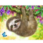 Sloth-Full Round Diamond Painting 40*30cm
