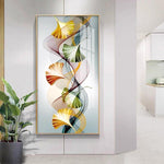 Leaf - Full Drill Round Drill Painting - 85x45cm